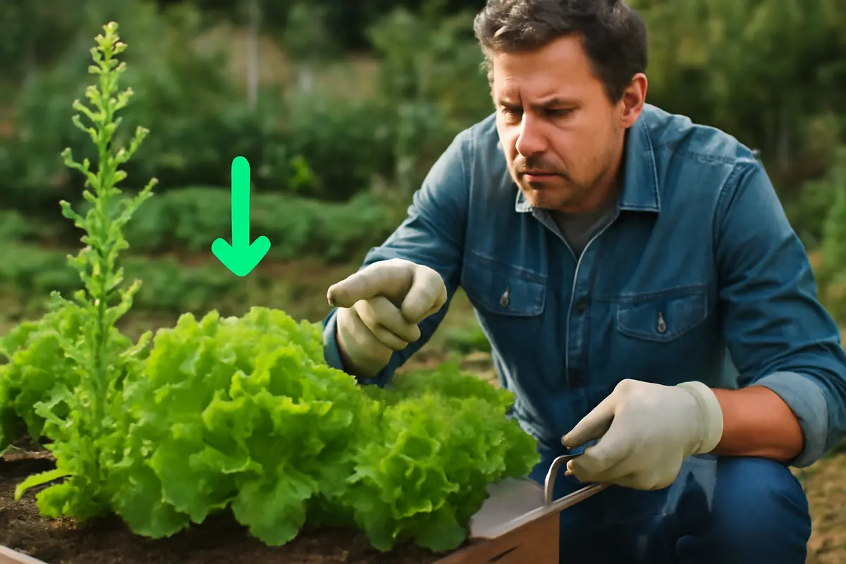 Insalata che va subito a seme: cosa sbagli davvero e il rimedio che prolunga la produzione
