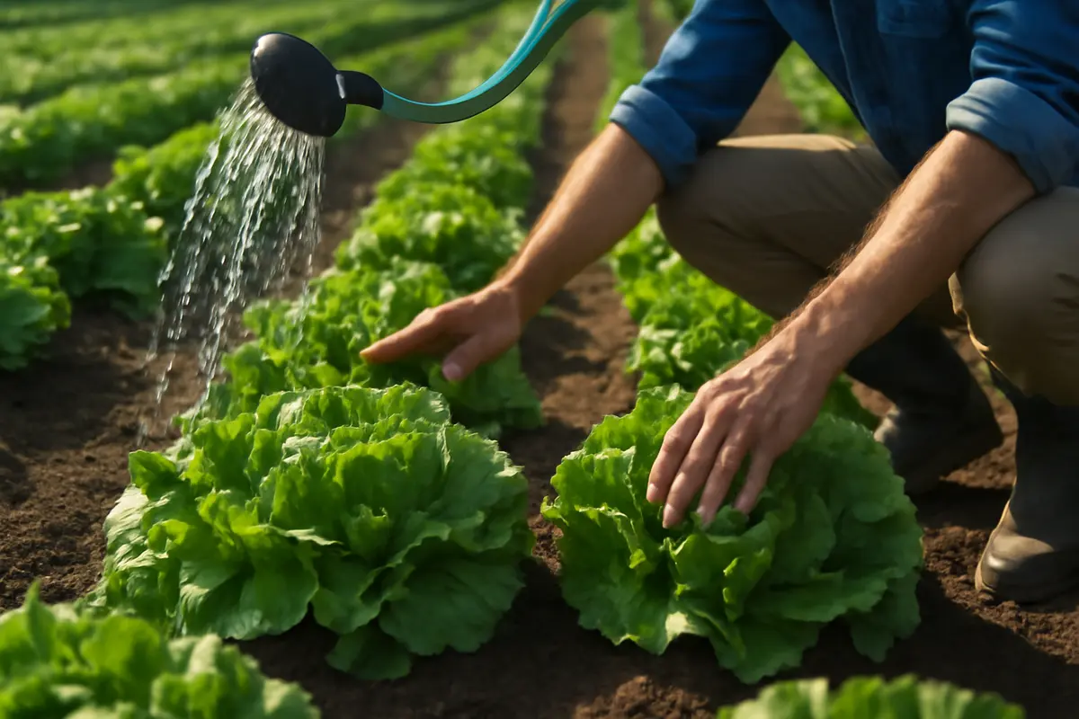 Coltivazione della lattuga a crescita rapida: come ottenere teste compatte senza sprechi d’acqua