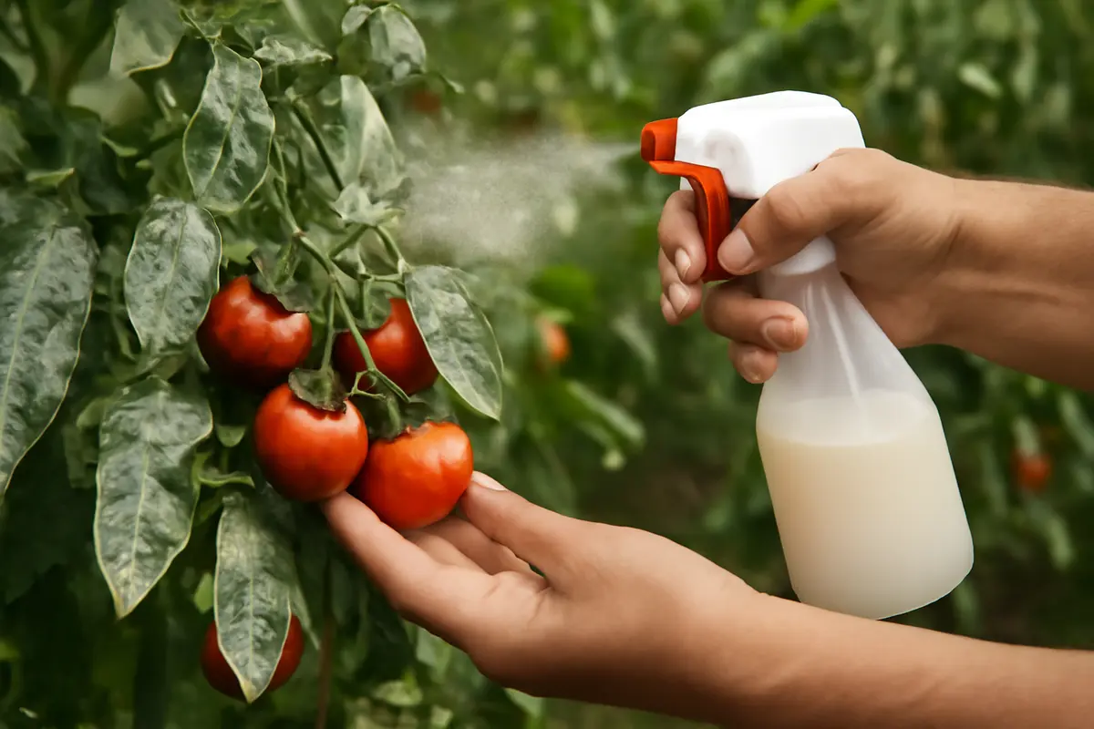 Proteggi i tuoi pomodori dall’oidio: il rimedio naturale che risolve alla prima comparsa