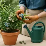 Coltivare mirtilli in vaso: tips pratici per evitare la caduta dei frutti non ancora maturi