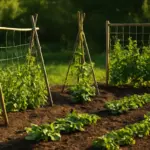 Supporti per rampicanti fatti in casa: idee funzionali che rendono il tuo orto più produttivo