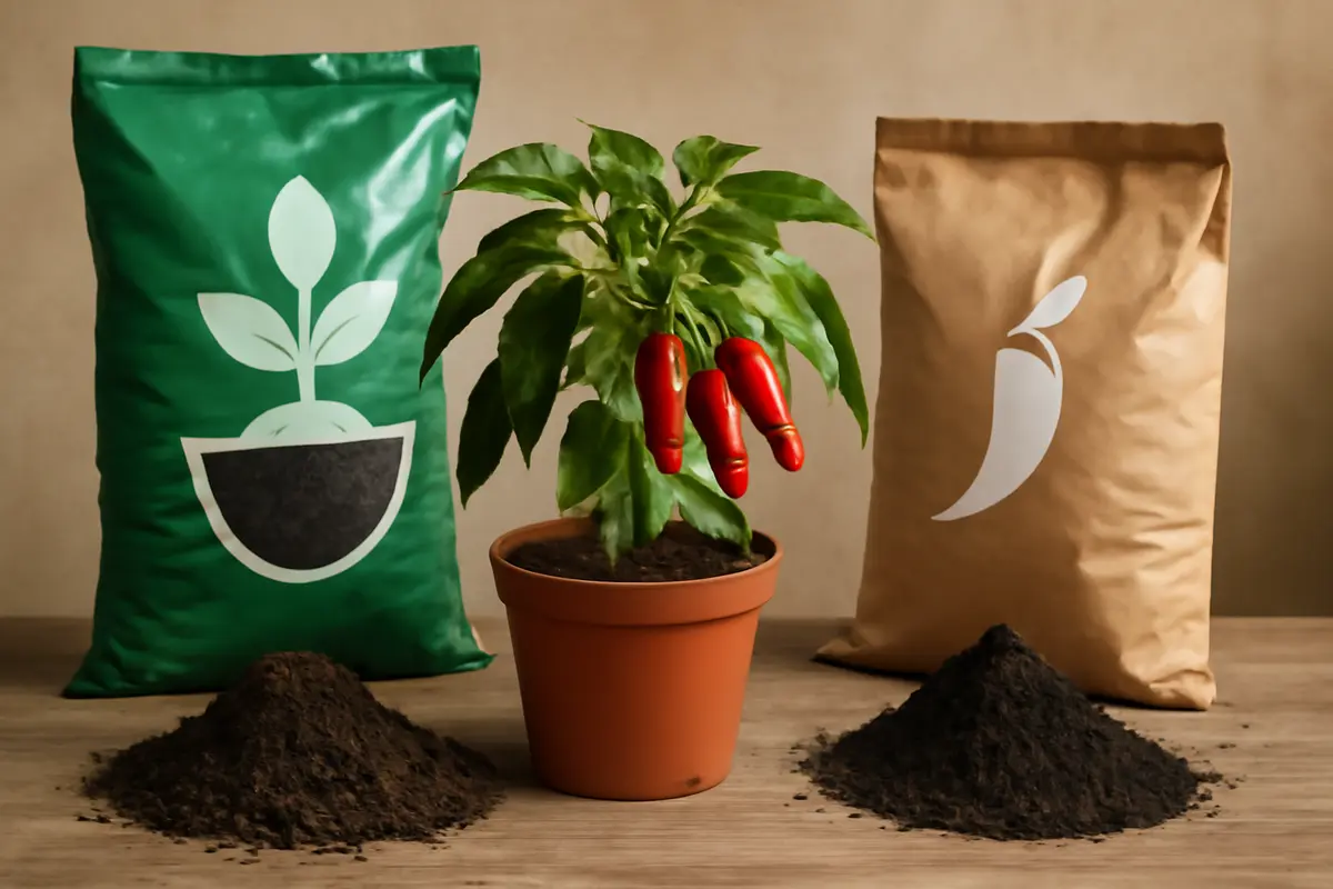 Terriccio universale o specifico? Cosa scegliere per peperoncini vigorosi e dal sapore intenso