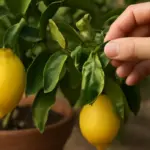 Piante di limone con foglie accartocciate: cosa indica davvero e come intervenire ai primi segnali