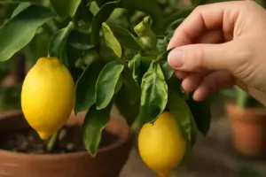 Piante di limone con foglie accartocciate: cosa indica davvero e come intervenire ai primi segnali