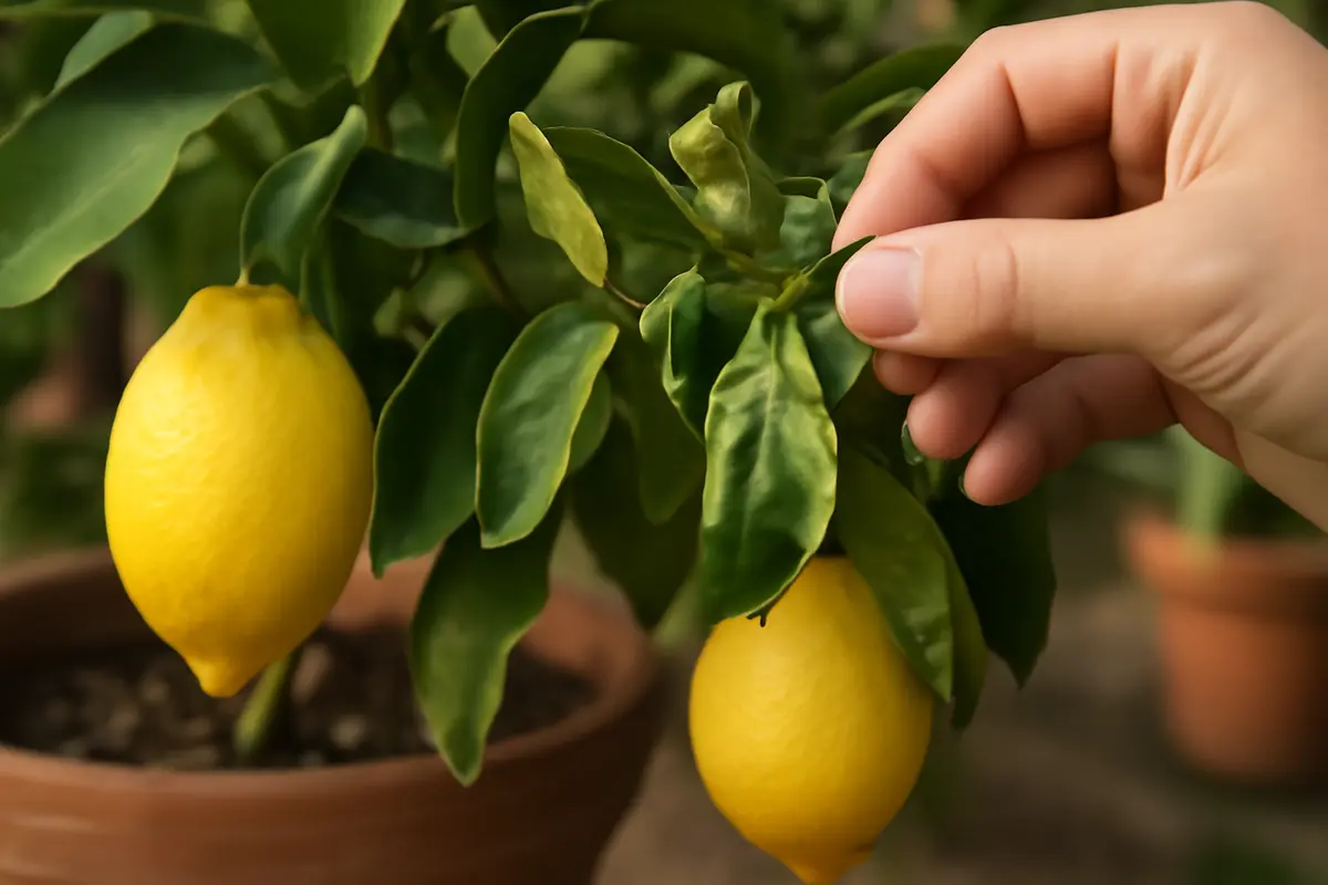 Piante di limone con foglie accartocciate: cosa indica davvero e come intervenire ai primi segnali