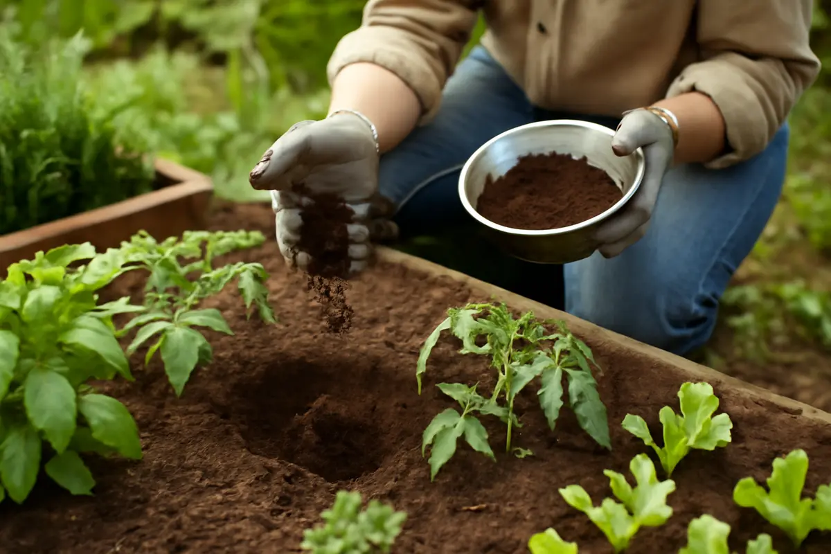 Quando e come interrare i fondi di caffè: benefici reali per ortaggi e aromatiche