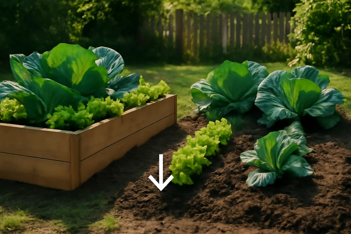 Orto rialzato o in piena terra? Le differenze che cambiano la produttività nel giardino di casa