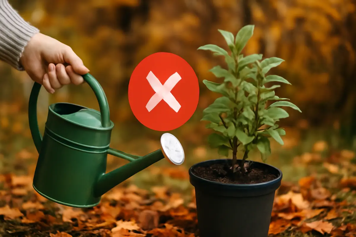 Quando sospendere le annaffiature in autunno? La regola efficace che preserva le radici dall’umidità eccessiva