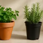 Vasi in terracotta vs. plastica per erbe aromatiche: il dettaglio che cambia salute e aroma