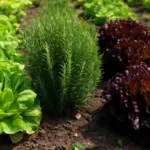 Piante aromatiche accanto alle insalate: l’abbinamento che tiene lontani i parassiti e migliora il raccolto