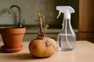 Germoglio di patata: si può coltivare in cucina? Le condizioni vincenti contro la muffa