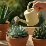 Irrigazione delle piante succulente in estate: il ritmo ideale che evita marciumi