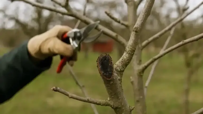 Potatura di un albero da frutto: come distinguere rami danneggiati e interventi da rimandare