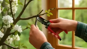 Forbici da potatura: come pulirle passando da un albero da frutto all’altro