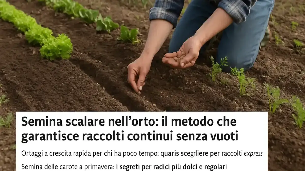 Orto in ottobre: perché il calendario di semina va adattato a temperatura e zona invece di seguire una data unica